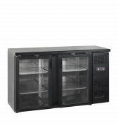TefCold CBC210G Robust backbar med glasd&oslash;re 277 liter