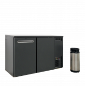 TefCold SFK-8E+ H&oslash;jkvalitets fustagek&oslash;ler til travle barer 367 liter
