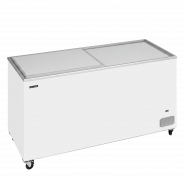 TefCold kummefryser IC503SD med skydel&aring;g hvid 425 liter