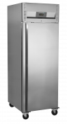 TefCold RK710X1 1-d&oslash;rs k&oslash;leskab til professionelle k&oslash;kkener 408 liter  rustfrit st&aring;l