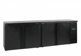 TefCold CBC410 Robust backbar med skummede d&oslash;re 605 liter