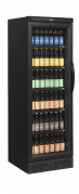 TefCold CEV425 BLACK L/H Sort display k&oslash;leskab med venstreh&aelig;ngt d&oslash;r 219 liter