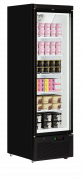 TefCold Atom Maxi F1DB Displayfryser med justerbare hylder 390 liter sort