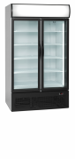 TefCold FSC1950H 2-d&oslash;rs displayk&oslash;ler med lystop 710 liter hvid