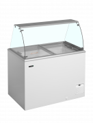 TefCold IDA300-W1+ isdisk 267/331 liter statisk k&oslash;l hvid
