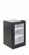 TefCold UDB-F500V-BW1 Displayfryser i bordmodel sort