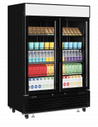 TefCold LGC5000B Elegant, sort displayk&oslash;ler med lystop 922 liter