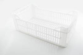 TefCold Plastkurv med l&aring;g hvid UF600/UF550