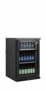 TefCold SGD-120RGE Rummelig backbar-sk&oslash;ler med h&oslash;jreh&aelig;ngt glasd&oslash;r 124 liter