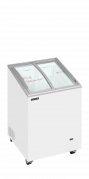 TefCold IC102SCEB Kummefryser med buet glasskydel&aring;g 100 liter