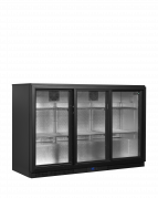 TefCold BA30S-3 backbar k&oslash;leskab Dobbeltlags sikkerhedsglas 288 liter