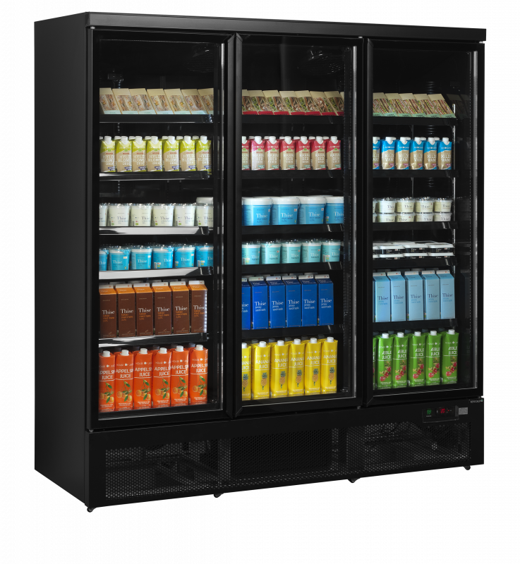 TefCold Atom Maxi C3DBB Elegant og energibesparende displayk&oslash;ler 1062 liter