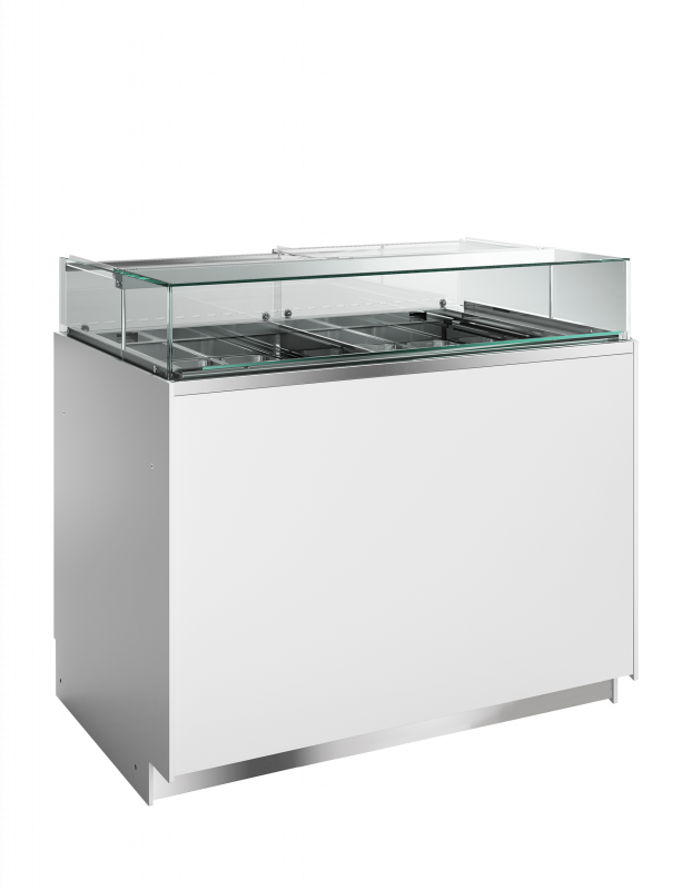 TefCold DELTA NEW Isdisk med to temperaturzoner 130 liter