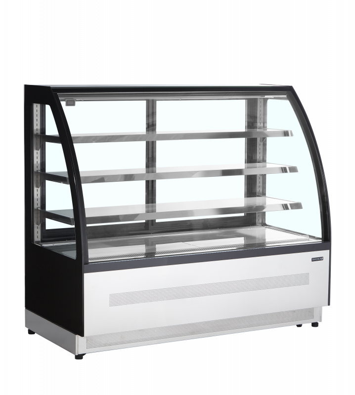 TefCold LPD1500C/BLACK display k&oslash;lemontre 418 liter sort