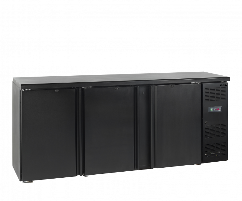 TefCold CBC310 Robust backbar med skummede d&oslash;re 442 liter
