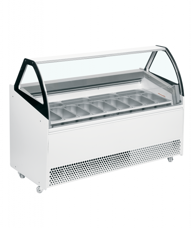 TefCold BERMUDA VIEW RV13 Isdisk ventileret k&oslash;l og lagerrum 325 liter