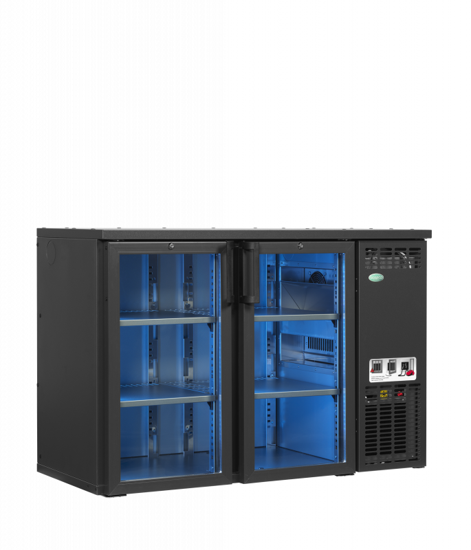 TefCold SCL-22GMU+ High-end backbar med LED-farvebelysning 275 liter