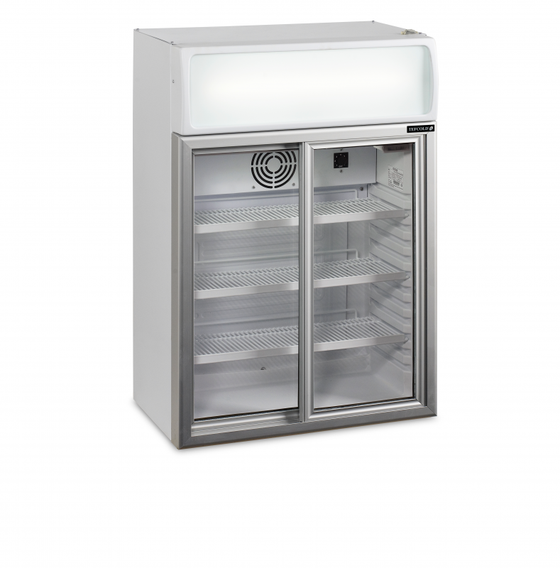 TefCold FSC100 Displayk&oslash;ler - Bordmodel 60 liter hvid
