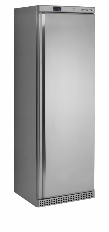 TefCold UF400VS lagerfryseskab 340 liter rustfrit st&aring;l