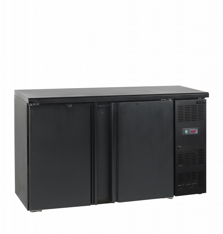 TefCold CBC210 Robust backbar med skummede d&oslash;re 277 liter