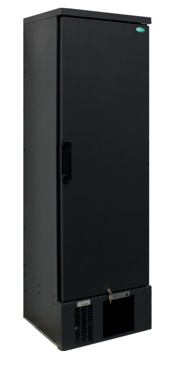 TefCold SGD-300E Premium energibesparende lagerk&oslash;ler 260 liter sort