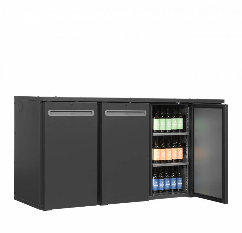 TefCold SCL-222MU+ High-end backbar ubegr&aelig;nsede muligheder 422 liter