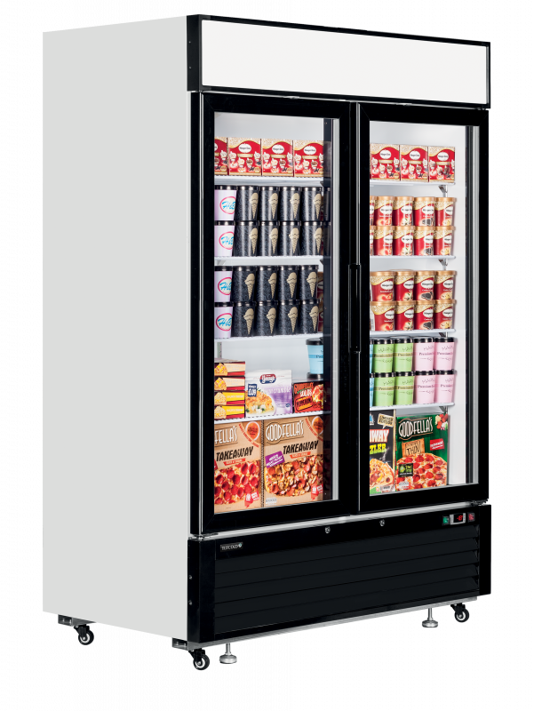 TefCold LGF5000 Elegant displayfryser med lys top 922 liter