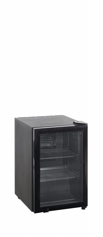 TefCold BC60 Displayk&oslash;ler - Bordmodel 58 liter sort 