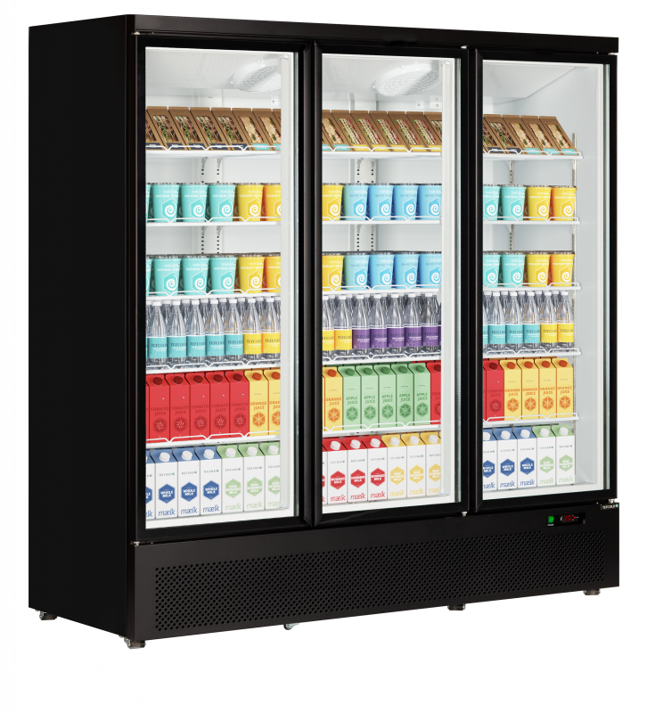 TefCold Atom Maxi C3DB Energibesparede displayk&oslash;ler 1264 liter