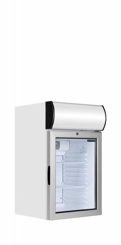 TefCols FS80CP Displayk&oslash;ler - Bordmodel 55 liter hvid