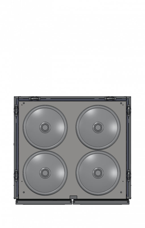 TefCold SKB-4 High-end k&oslash;lerum til fustager 4 stk