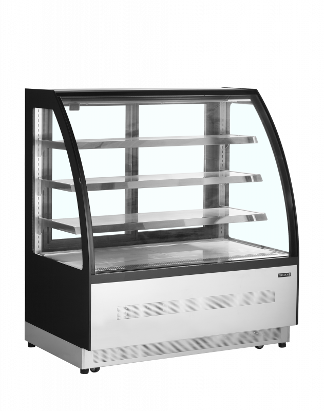 TefCold LPD1200C/BLACK display k&oslash;lemontre 328 liter sort
