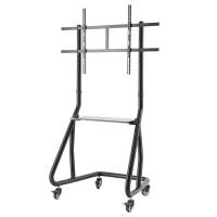 Hama TV-stander Trolley med hjul fra 49" til 100" sort