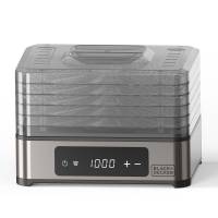 Black+Decker f&oslash;devaredehydrator 400W s&oslash;lv
