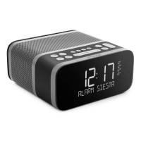 Siesta S6 Bluetooth clockradio FM/DAB/DAB+ grafitgrå