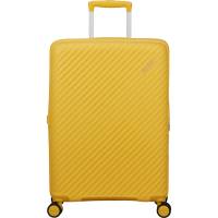 American Tourister kuffert Diablast Spinner 68/25 gul