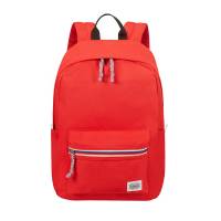 American Tourister UPBEAT rygsæk skoletaske med farvet lynlås rød