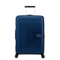 American Tourister Aerostep Spinner kuffert 67cm blå