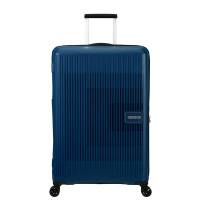 American Tourister Aerostep Spinner kuffert 77cm blå