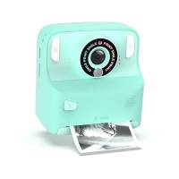 Kamera Instant Cam Pixiprint med 5 film og 5 spil turkis