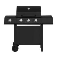 Mustang Kingsville 3+1 gasgrill sort