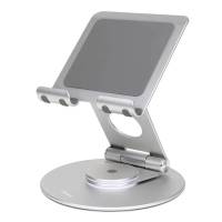 Desire2 Dual Pivot 360 tabletstander sølv