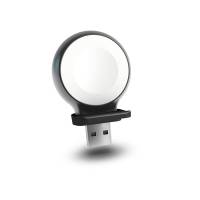 ZENS Apple Watch Lader Qi USB-Stick Aluminium Sort