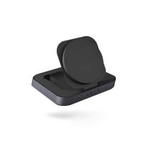 Zens Nightstand Qi 15W trådløs oplader til Apple sort