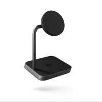 Zens Office 2 oplader til Apple Qi-enheder sort