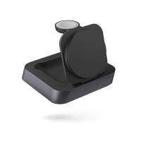 Zens Nightstand Pro 2 oplader til iPhone og Apple Watch sort