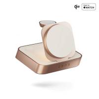 Zens Nightstand Pro 2 Qi2 trådløs oplader til iPhone og Apple Watch