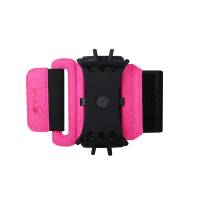 GEAR Sportsarmbånd Premium Universal Over- & Underarm Vridbar Holder Rosa