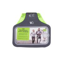 GEAR Sportsarmbånd Premium Universal Small 5" Grå/Gul