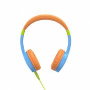 HAMA Headphone Teens Guard On-Ear kablet 85dB blå-orange